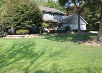 Moreland Hills Stone Installation